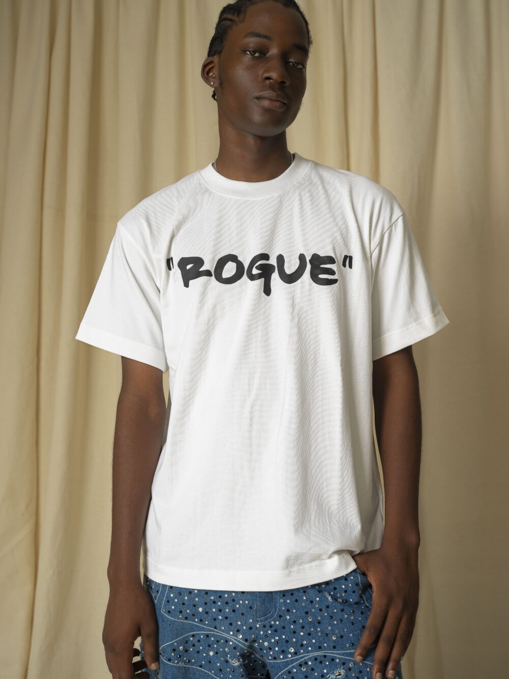 White 'Rogue' T-shirt